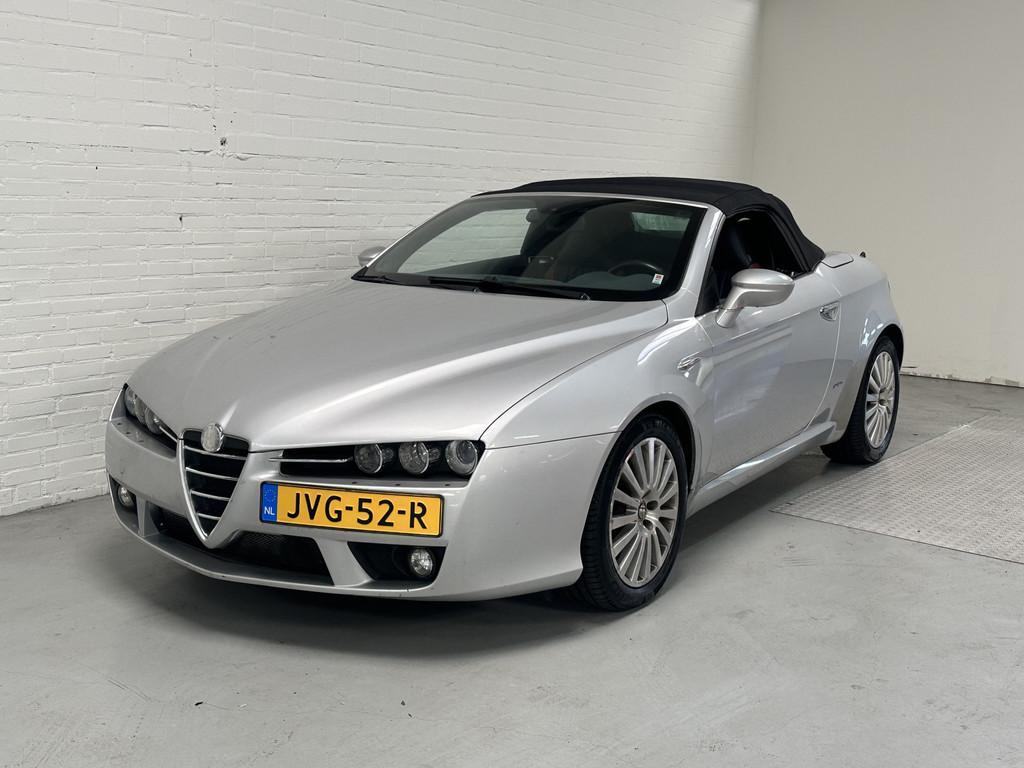 Alfa Romeo Spider 2.2 JTS Exclusive CLIMA / CRUISE / LEER /, Auto's, Alfa Romeo, Gebruikt, 4 cilinders, Cabriolet, Spider