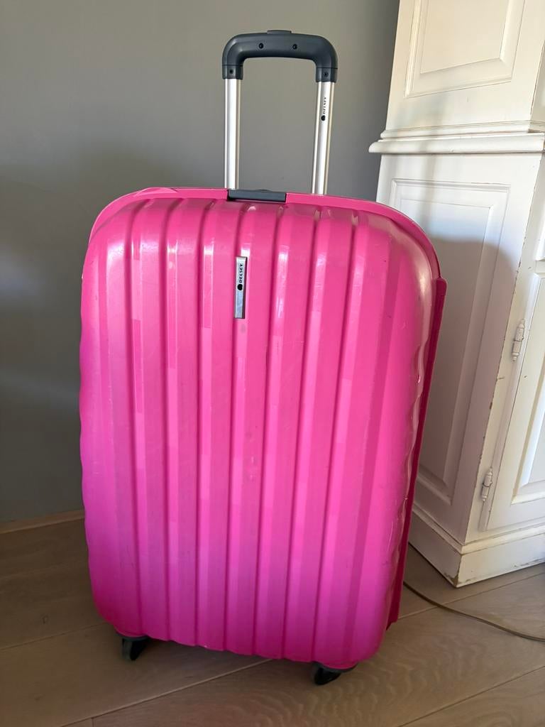 Delsey koffer, Sieraden, Tassen en Uiterlijk, Koffers, Gebruikt, Hard kunststof, 45 tot 55 cm, 70 cm of meer