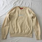 Supreme box logo crewneck apricot 18FW size M trui beige, Ophalen of Verzenden, Nieuw, Beige