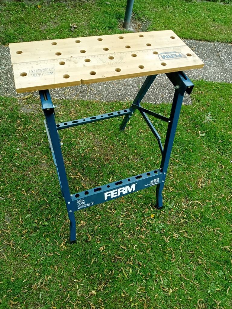 Ferm workmate, Doe-het-zelf en Verbouw, Werkbanken, Ophalen, Minder dan 70 cm