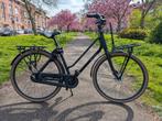 Cortina Foss Dames 7-speed Mat Zwart - ZGAN - Binnen gestald, Versnellingen, Zo goed als nieuw, 50 tot 53 cm, Trommelrem