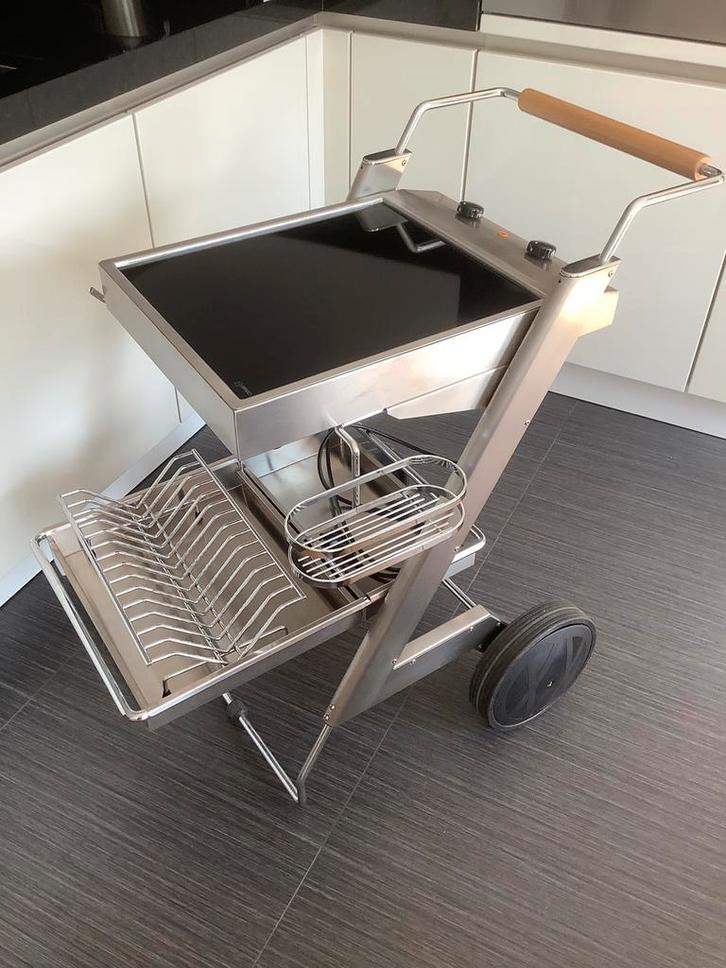 Pelgrim kooktrolley, Witgoed en Apparatuur, Kookplaten, Zo goed als nieuw, Vrijstaand, Elektrisch, 3 kookzones of minder, Energieklasse A of zuiniger