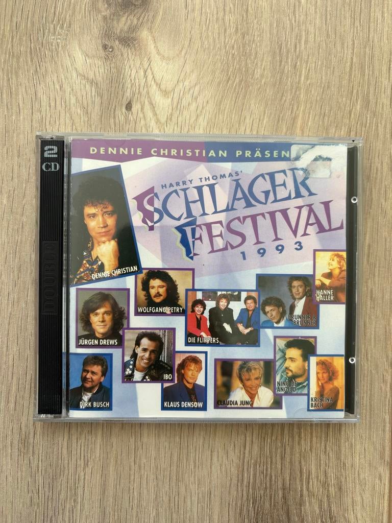 Harry Thomas' Schlager Festival 1993 2 CD, Ophalen of Verzenden
