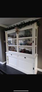 Grote vitrine kast met tv meubel, Ophalen, Zo goed als nieuw