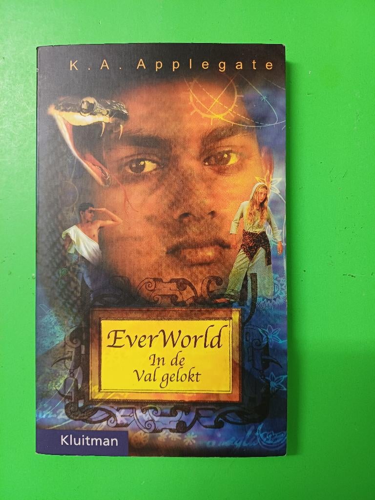 Boekje - K.A. Applegate - Everworld in de val gelokt, Boeken, Ophalen of Verzenden, Gelezen
