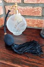 Vintage matglazen parfumverstuiver., Ophalen of Verzenden