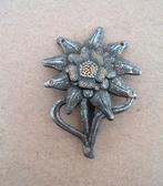 Duitse Edelweiss Elite Broche / Oorlog Leger Soldaat Embleem, Verzamelen, Militaria | Algemeen, Verzenden, Overige soorten, Duitsland