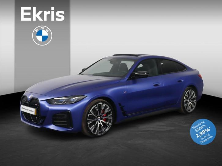 BMW i4 M50 High Executive 84 kWh | Schuif-/kanteldak | Adapt, Auto's, BMW, Bedrijf, Te koop, i4, 360° camera, 4x4, Adaptieve lichten