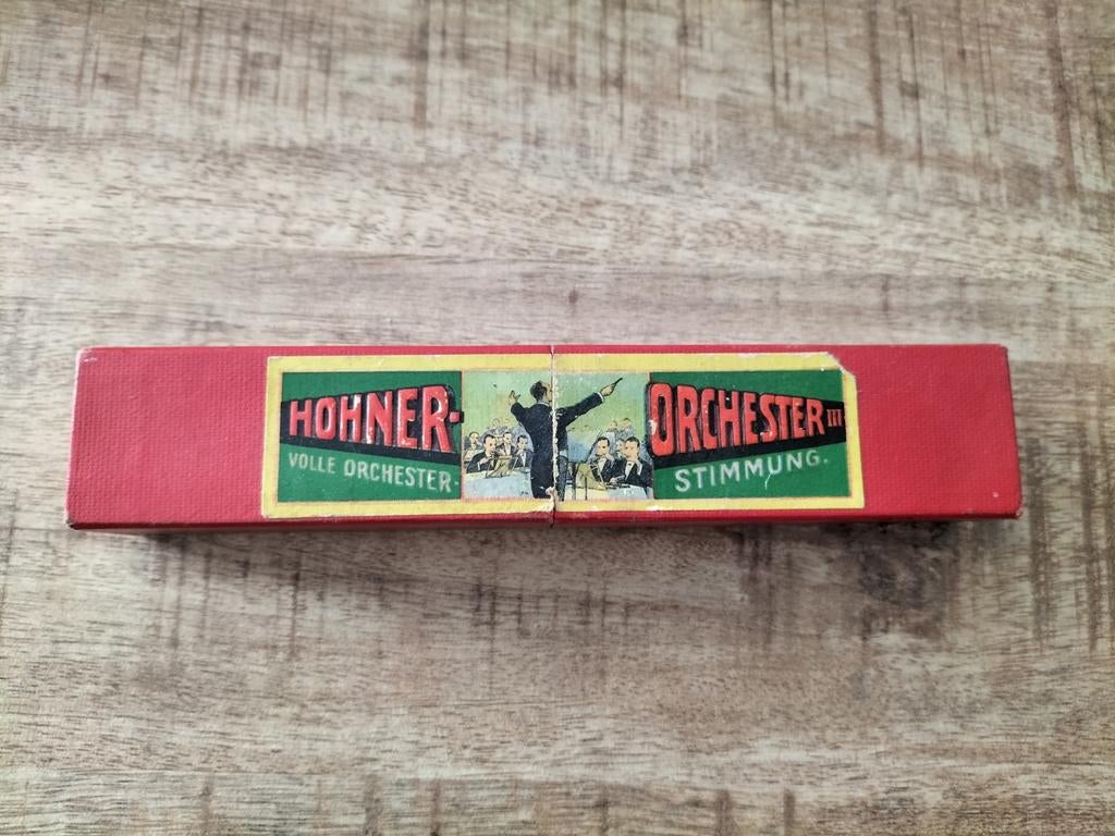 Hohner Volle Orchester mondharmonica, Muziek en Instrumenten, Blaasinstrumenten | Mondharmonica's, Ophalen of Verzenden, Gebruikt