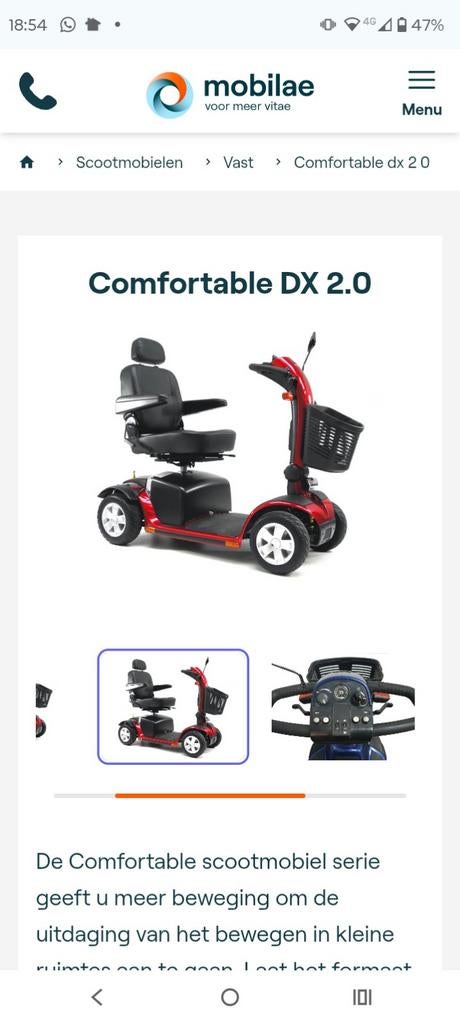 Scootmobiel te koop, Ophalen of Verzenden