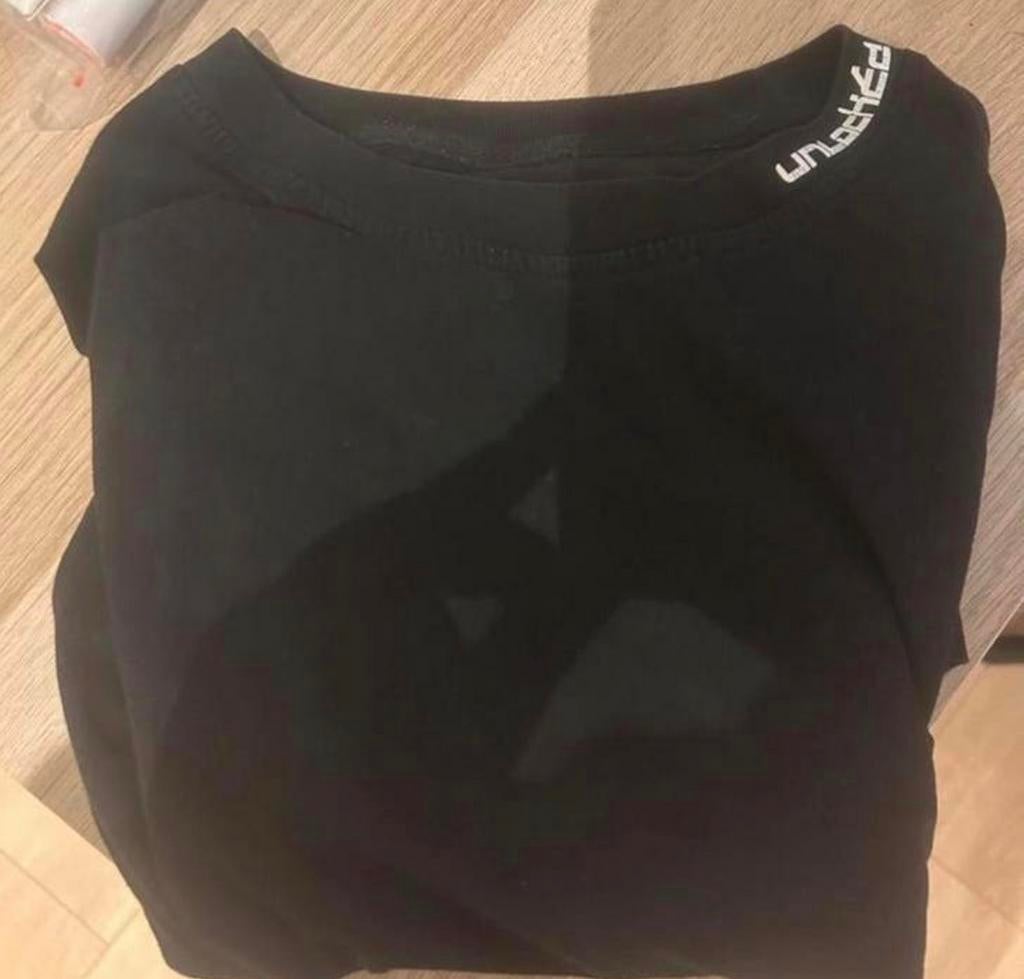 Zwarte unlocked Tee – Premium Kwaliteit, Limited Heren/Dames, Kleding | Heren, Maat 52/54 (L), Zwart, Nieuw, Ophalen of Verzenden