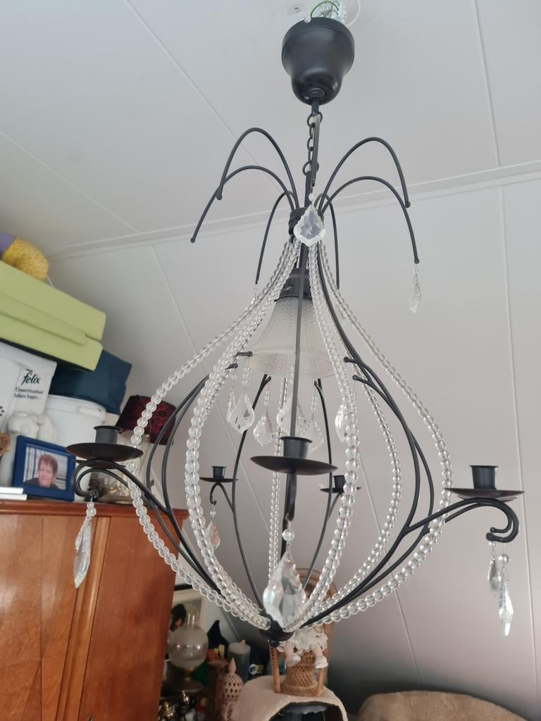 Lamp kroonluchter, Ophalen