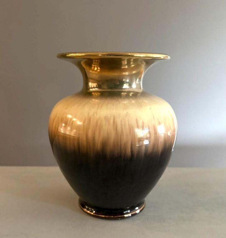 Vintage vaas van aardewerk uit de jaren 30/40, Antiek en Kunst, Antiek | Vazen, Ophalen of Verzenden