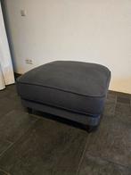 IKEA ESSEBODA voetenbank - Antraciet met bruine poten, Ophalen, Modern, Scandinavisch, 75 tot 100 cm, Zo goed als nieuw