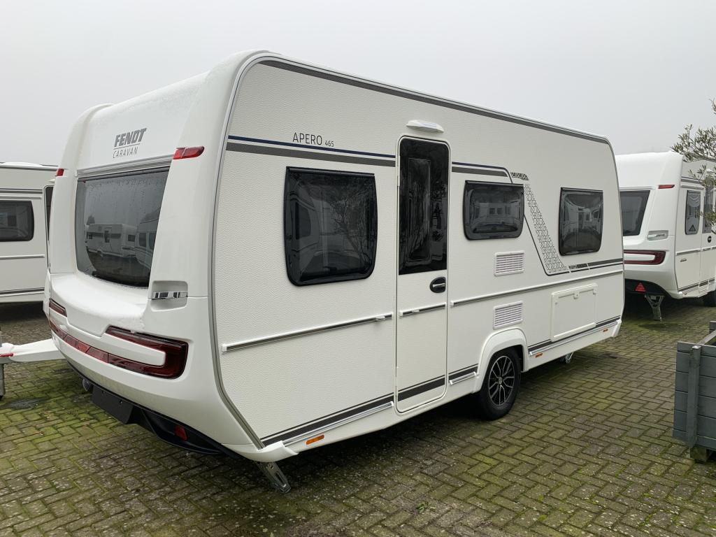 Fendt Apero 465 TG Model 2025, Caravans en Kamperen, Caravans, Standaardzit, Bedrijf, Fendt, Schokbreker