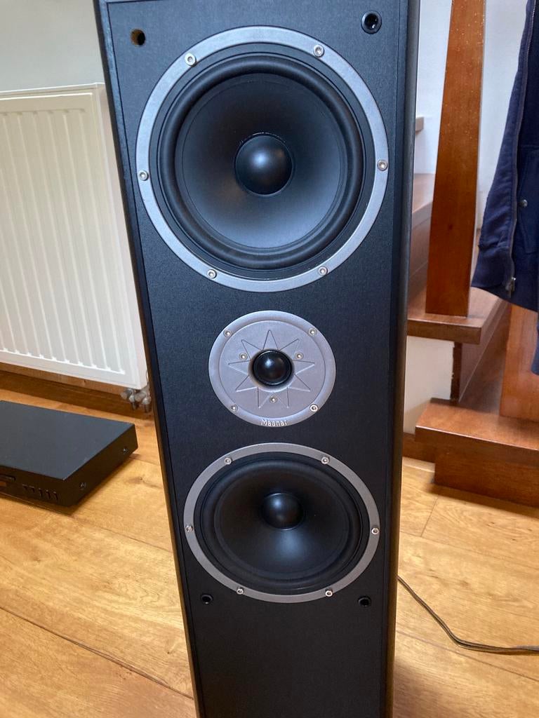 Magnat Monitor Supreme 800 speaker set, Ophalen, Magnat, Zo goed als nieuw, 120 watt of meer