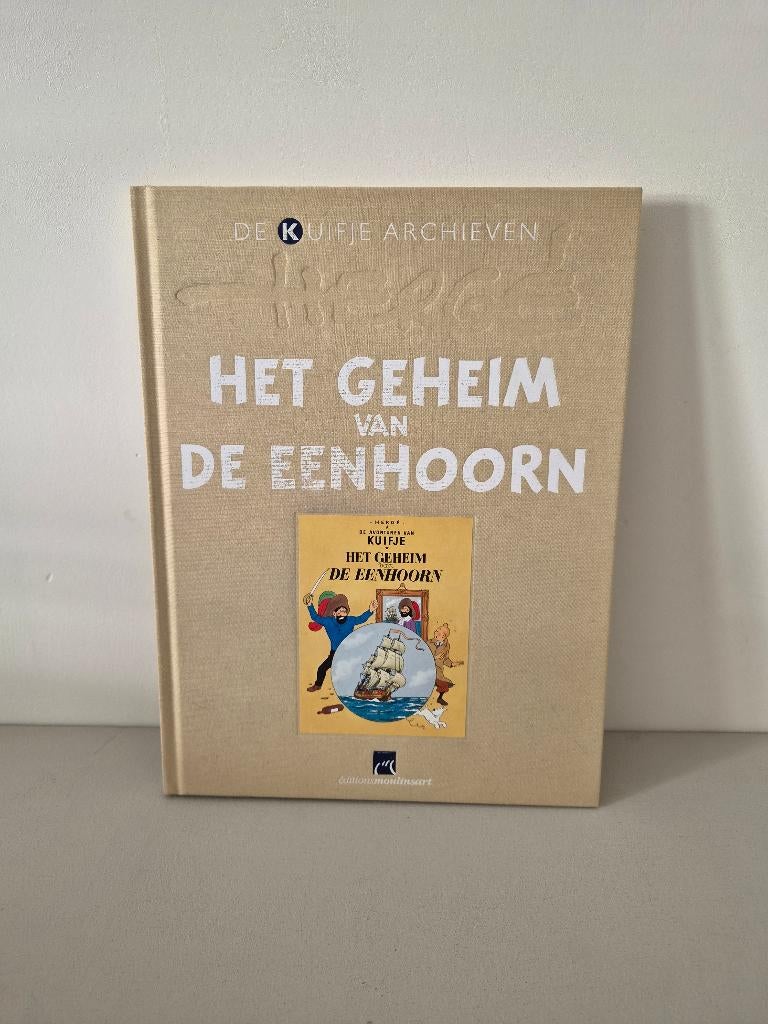 Kuifje Archieven, Herge Het geheim van de Eenhoorn, Ophalen of Verzenden, Kuifje, Zo goed als nieuw, Beeldje of Figuurtje