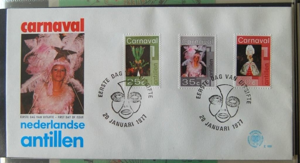 Nederlandse Antillen 1e dag enveloppen E100 t/m E117., Postzegels en Munten, Postzegels | Eerstedagenveloppen, Ophalen of Verzenden