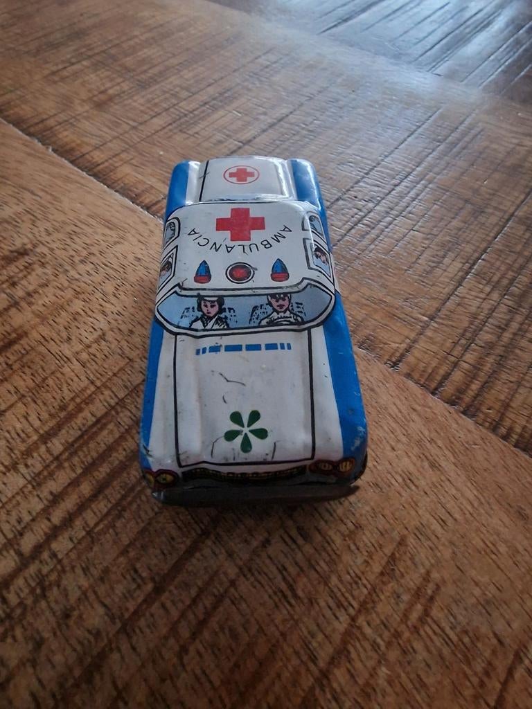 Blikken auto ambulance, Ophalen of Verzenden, Overige merken