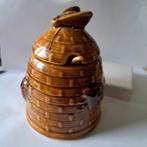 Vintage Potje bijenkorf met bijtjes  lepeltje, Verzenden