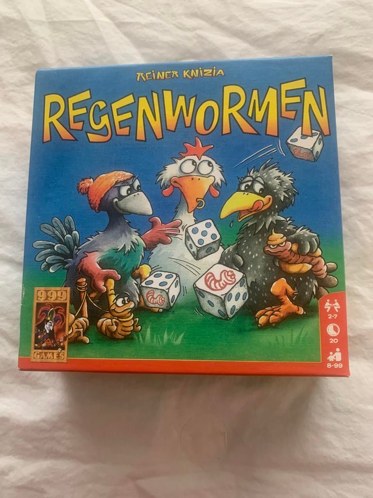 Regenwormen spel  999 Games, Ophalen of Verzenden, Nieuw, 999 Games