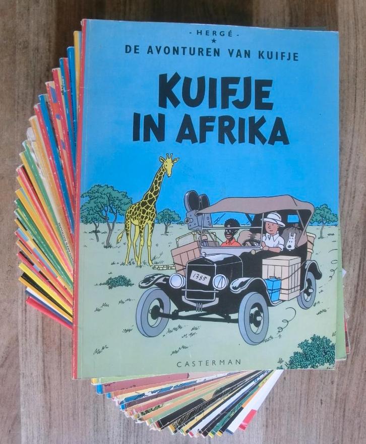 Complete reeks van Kuifje plus extra albums, Boeken, Stripboeken, Gelezen, Complete serie of reeks, Ophalen of Verzenden