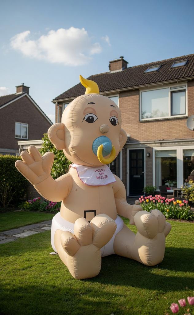 Halve Abraham/Sarah (25 jaar) of geboorte opblaaspop huren!, Tickets en Kaartjes, Eén persoon