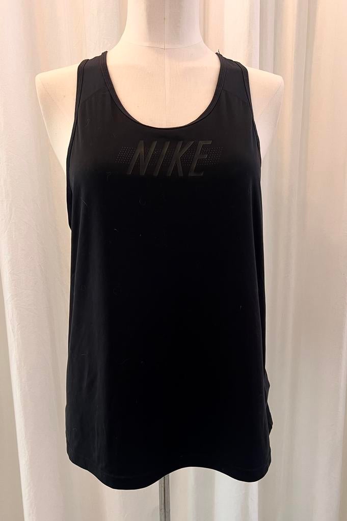 Hemdje Nike, Ophalen of Verzenden, Zo goed als nieuw, Zwart, Fitness of Aerobics