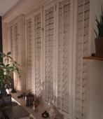 set shutters - handgemaakt door timmerman, Ophalen, Wit, Zo goed als nieuw, 200 cm of meer