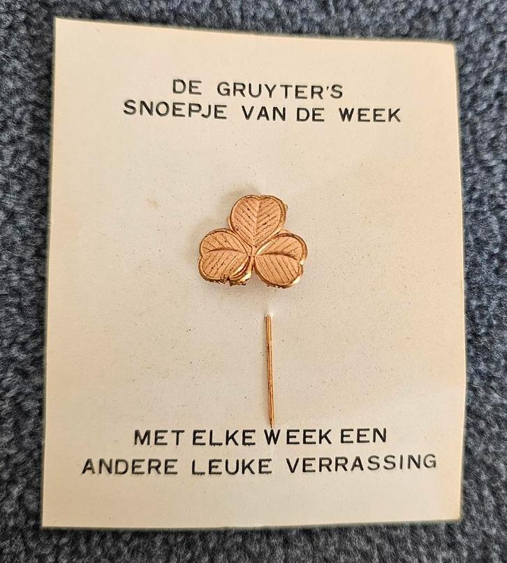 De Gruyter "snoepje van de week", Verzamelen, Merken en Reclamevoorwerpen, Nieuw, Overige typen, Ophalen of Verzenden