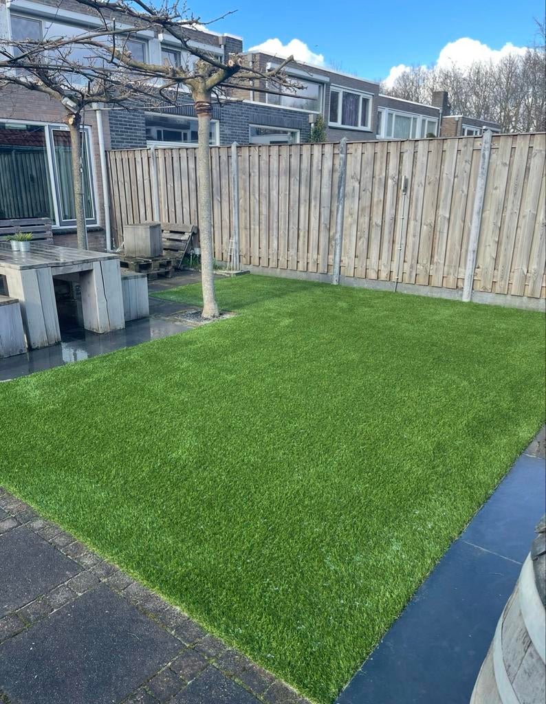 Kunstgras 42m2 London mastergrass met onderdoek, Ophalen, Gebruikt, 20 m² of meer, Kunstgras