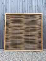 Wilgenschutting nieuw in houten kader 180x180, Ophalen, 1 tot 2 meter, Minder dan 3 meter, Nieuw