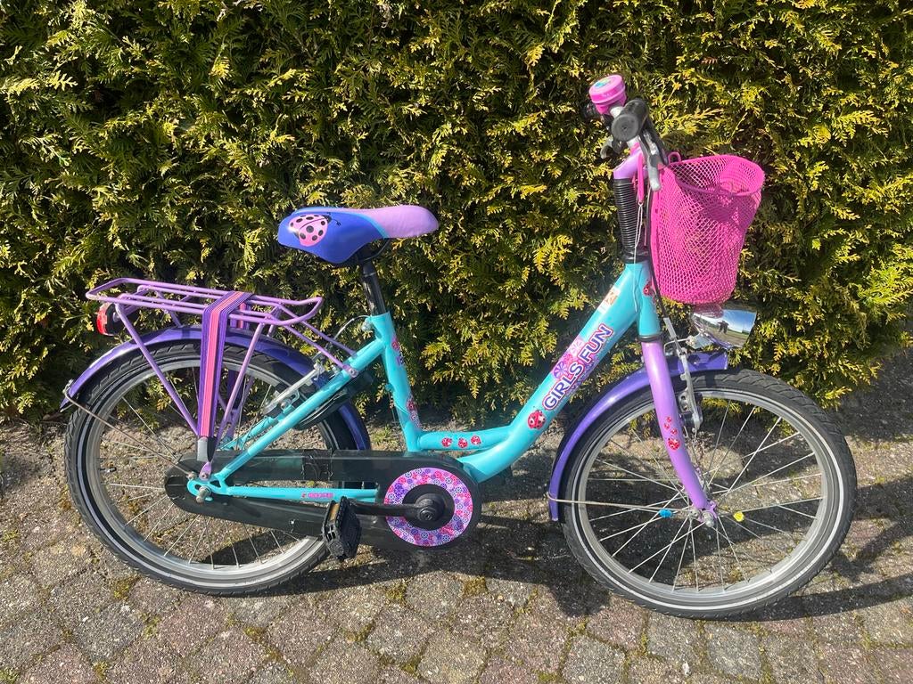 Meisjesfiets 20 inch, Ophalen, Gebruikt, 20 inch