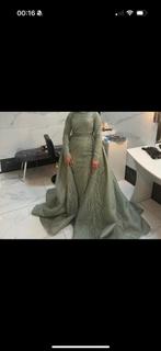 Prachtige Galajurk voor Hennafeest - Slechts 1 keer gedragen, Ophalen of Verzenden, Zo goed als nieuw, Groen, Galajurk