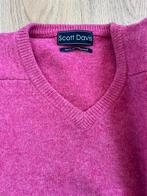 Scott davis roze wol wollen trui lamswol l, Maat 56/58 (XL), Ophalen of Verzenden, Zo goed als nieuw, X