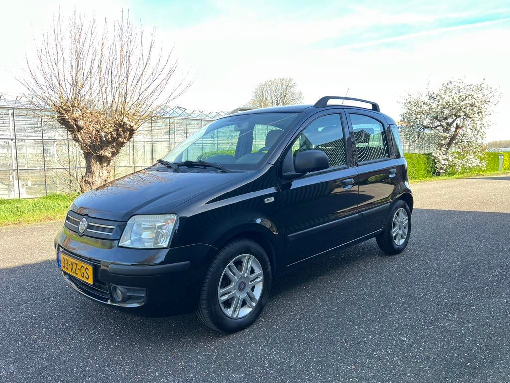 Fiat Panda 1.2  Automaat | Airco | Cruise | PDC | Inruil mog, Auto's, Fiat, Voorwielaandrijving, 840 kg, Zwart, Origineel Nederlands