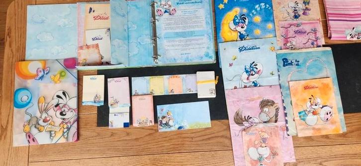 Grote Diddl verzameling - Schrijfwaren en meer, Verzamelen, Diddl, Ophalen