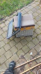 Viskoffer met accessoires en vistoeltje - veel nieuw!, Ophalen of Verzenden, Gebruikt, Koffer of Tas