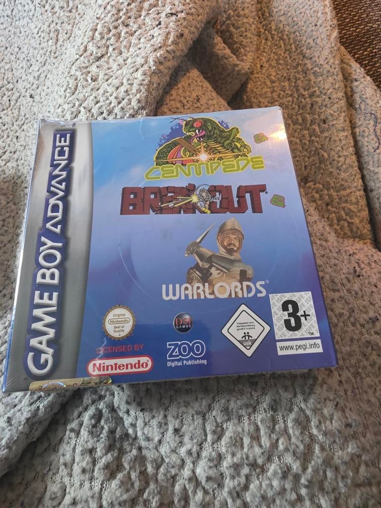 Centipede & Breakout, Warlords, 1 speler, Verzenden, Zo goed als nieuw, Vanaf 3 jaar