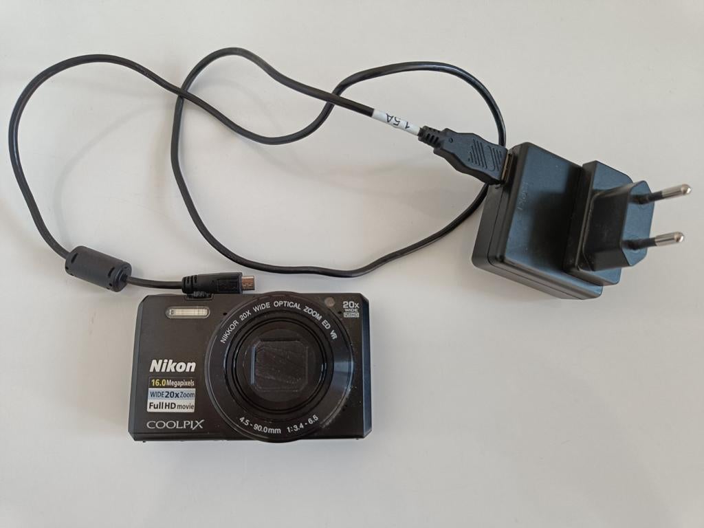 Nikon Coolpix S7000, Audio, Tv en Foto, Fotocamera's Digitaal, Gebruikt, Compact, Ophalen of Verzenden, Nikon