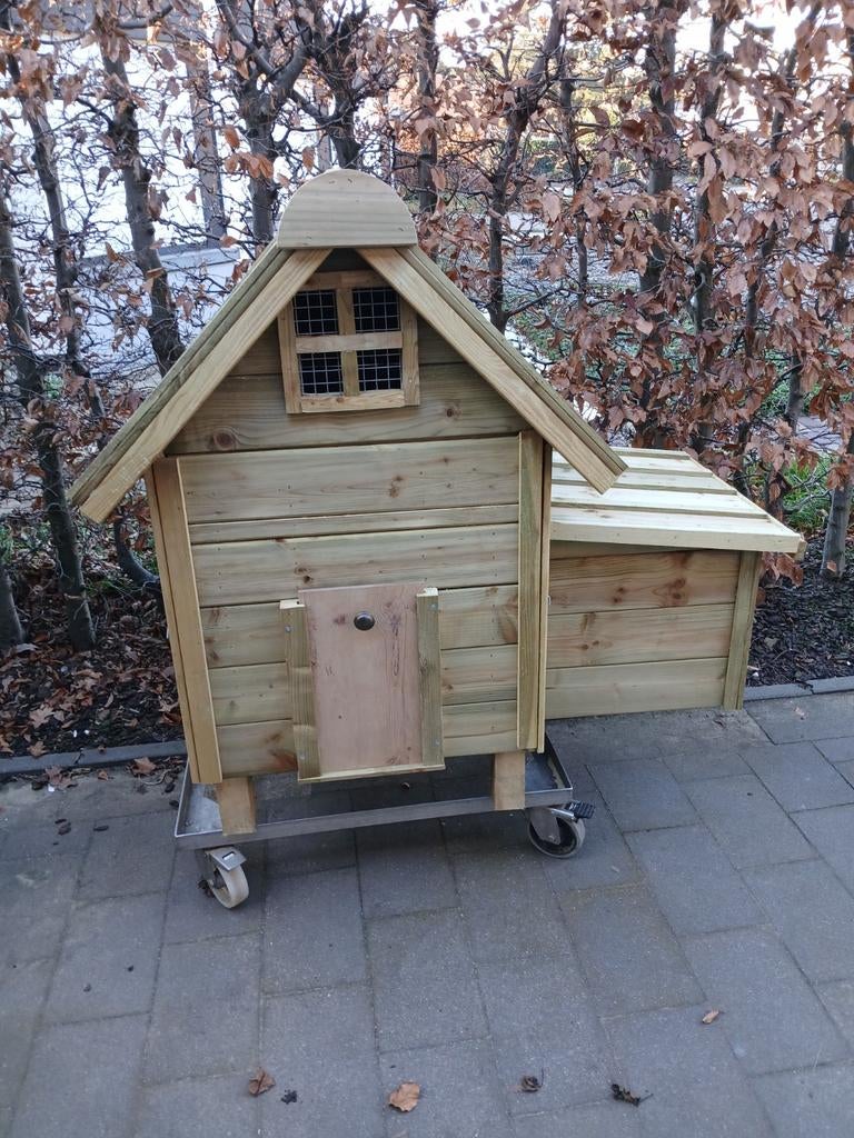 Stevige kippen hokken, Ophalen, Kippenhok of Kippenren