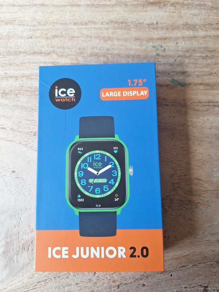 Ice Watch Junior 2.0 Smartwatch - met doos, Blauw, Ice Watch, Ophalen of Verzenden, Android