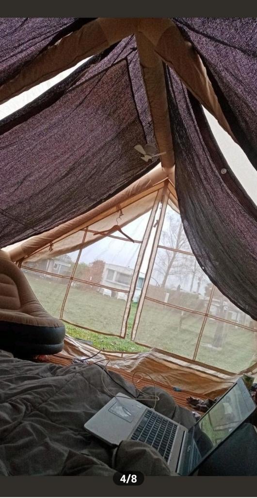 Hotels vol of te duur ? 2 daags Luxe Glamping overnachting, Twee personen, 2 overnachtingen