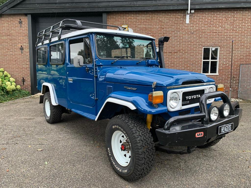 Toyota Land Cruiser HJ47 RHD, Auto's, Blauw, Bedrijf, SUV of Terreinwagen, Handgeschakeld