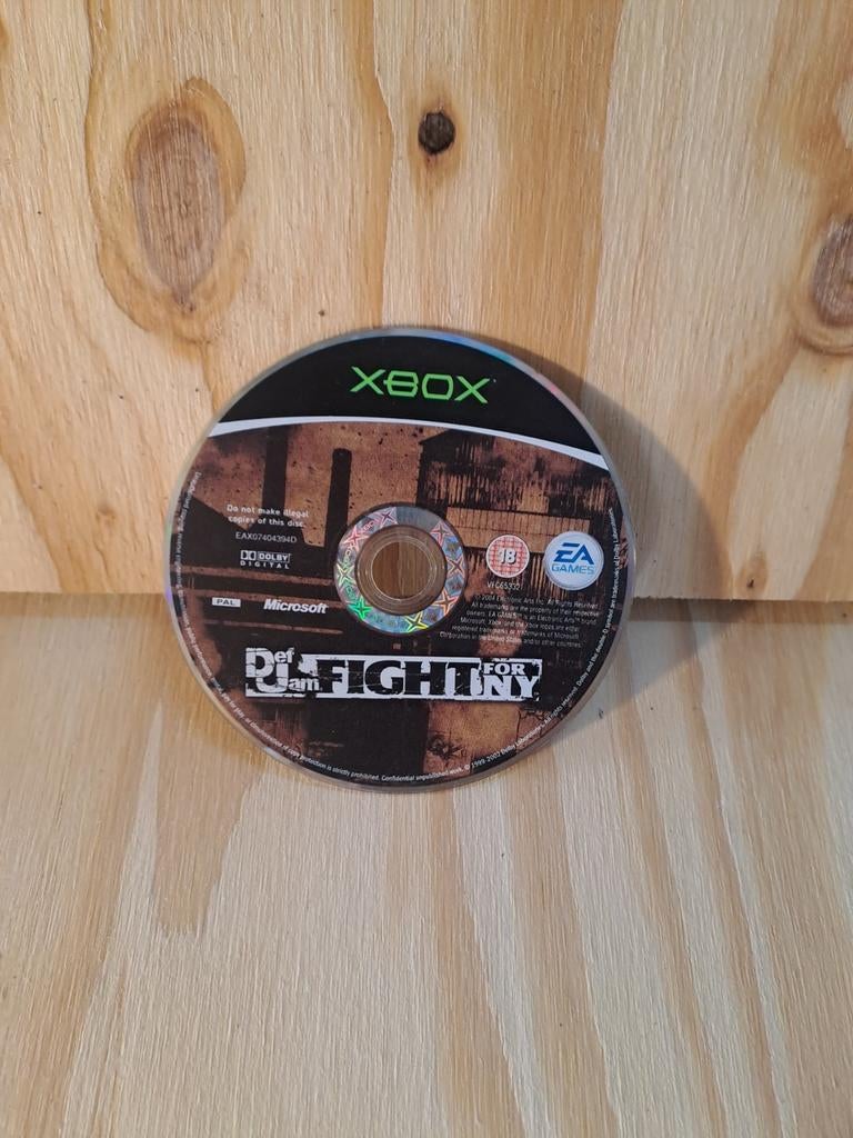 Def Jam: Fight for NY (Xbox) - Zeldzaam, zonder doosje, Spelcomputers en Games, Games | Xbox Original, Gebruikt, Vechten, 2 spelers