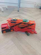 Hot Wheels Oplegger/vrachtwagen met 15 Auto's, Ophalen of Verzenden, Gebruikt, Jongen of Meisje