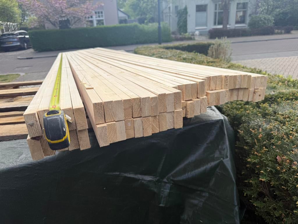 Panlatten 70 stuks nieuw 420 lang, Ophalen, Zo goed als nieuw, Composiet