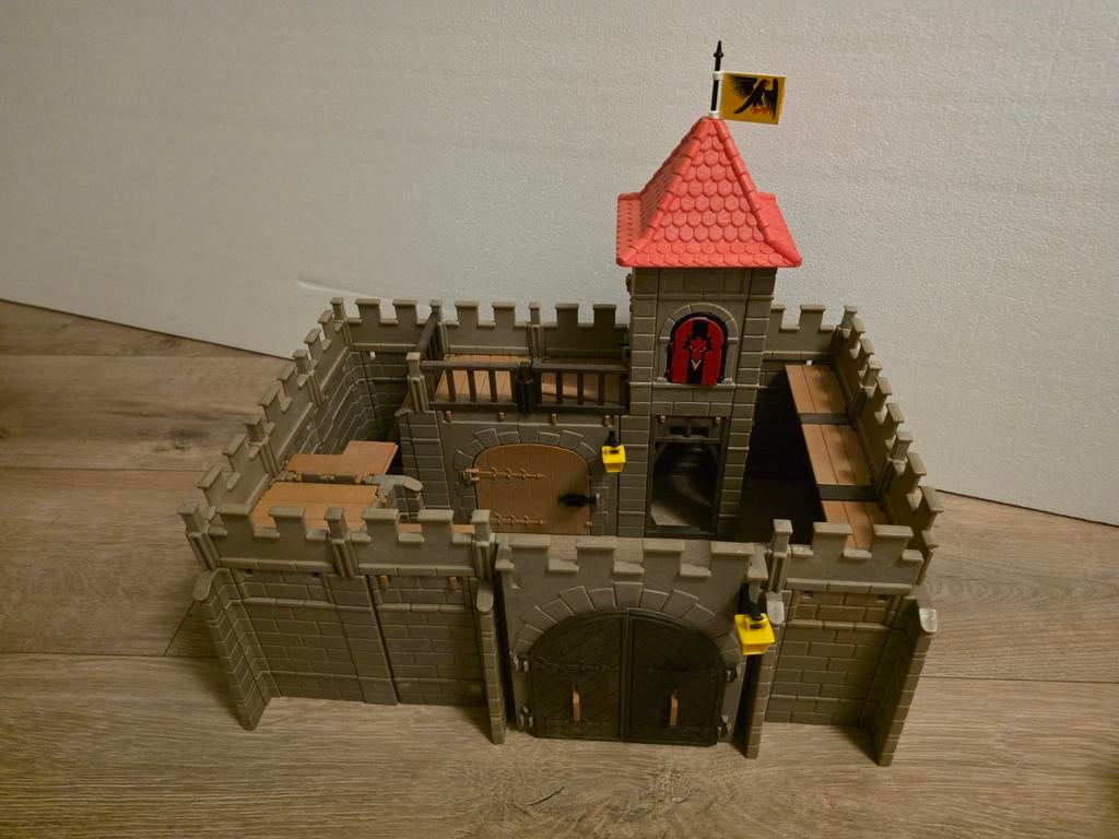Playmobil kasteel huis vintage verzameling 3455 ridder, Ophalen of Verzenden, Gebruikt