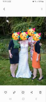 Trouwjurk Kant St. Patrick Off White met Sluier, Trouwjurk, Wit, Ophalen of Verzenden, St. Patrick