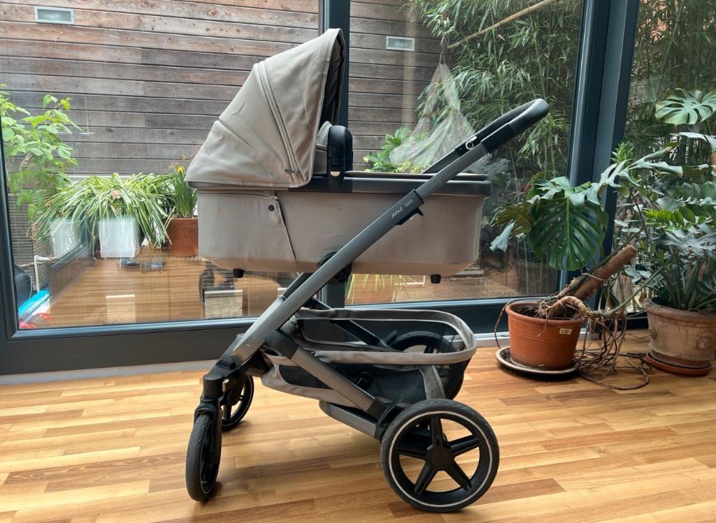 joolz geo 3 , sage green, met voetenzak, Kinderen en Baby's, Kinderwagens en Combinaties, Zo goed als nieuw, Combiwagen, Verstelbare duwstang